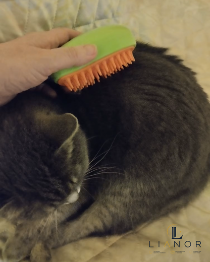 Cepillo a Vapor 3 en 1 para Perros y Gatos